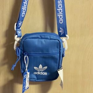 Baby blue adidas Crossbody bag